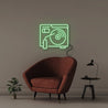 Vinyl Player - Neonific - LED Neon Signs - 50 CM - Green