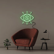 Vision - Neonific - LED Neon Signs - 50 CM - Green