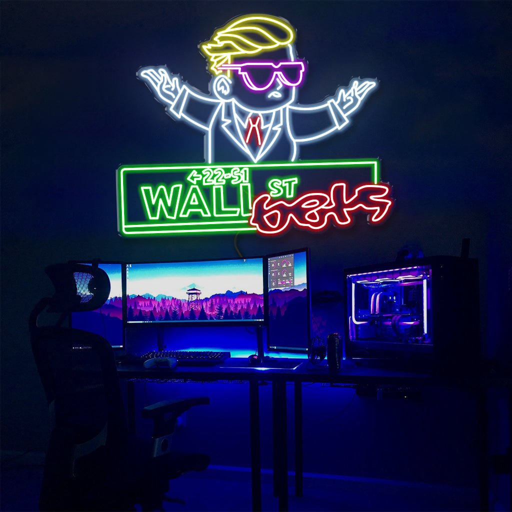 Wall Street Bets - Neonific - LED Neon Signs - 110cm -