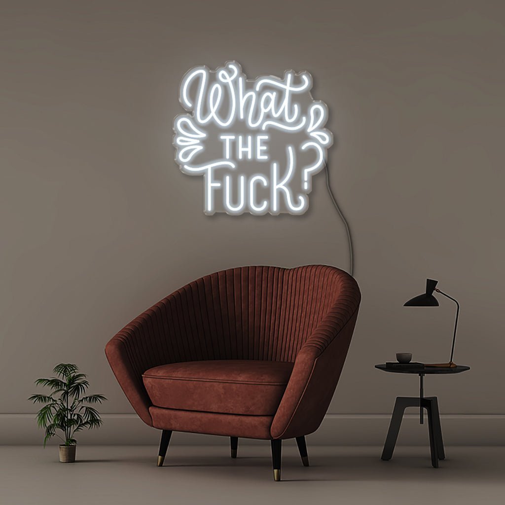 What the Fuck - Neonific - LED Neon Signs - 50 CM - Cool White