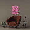 Win Win Win - Neonific - LED Neon Signs - 50 CM - Pink