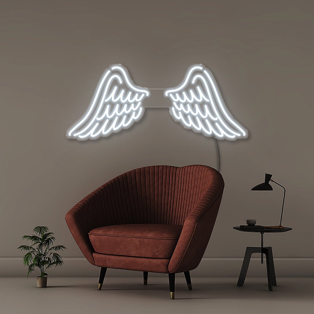 Wings - Neonific - LED Neon Signs - 50 CM - Cool White