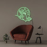 Witch - Neonific - LED Neon Signs - 50 CM - Green