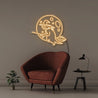 Witch - Neonific - LED Neon Signs - 50 CM - Orange