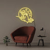 Witch - Neonific - LED Neon Signs - 50 CM - Yellow