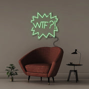 WTF - Neonific - LED Neon Signs - 50 CM - Green