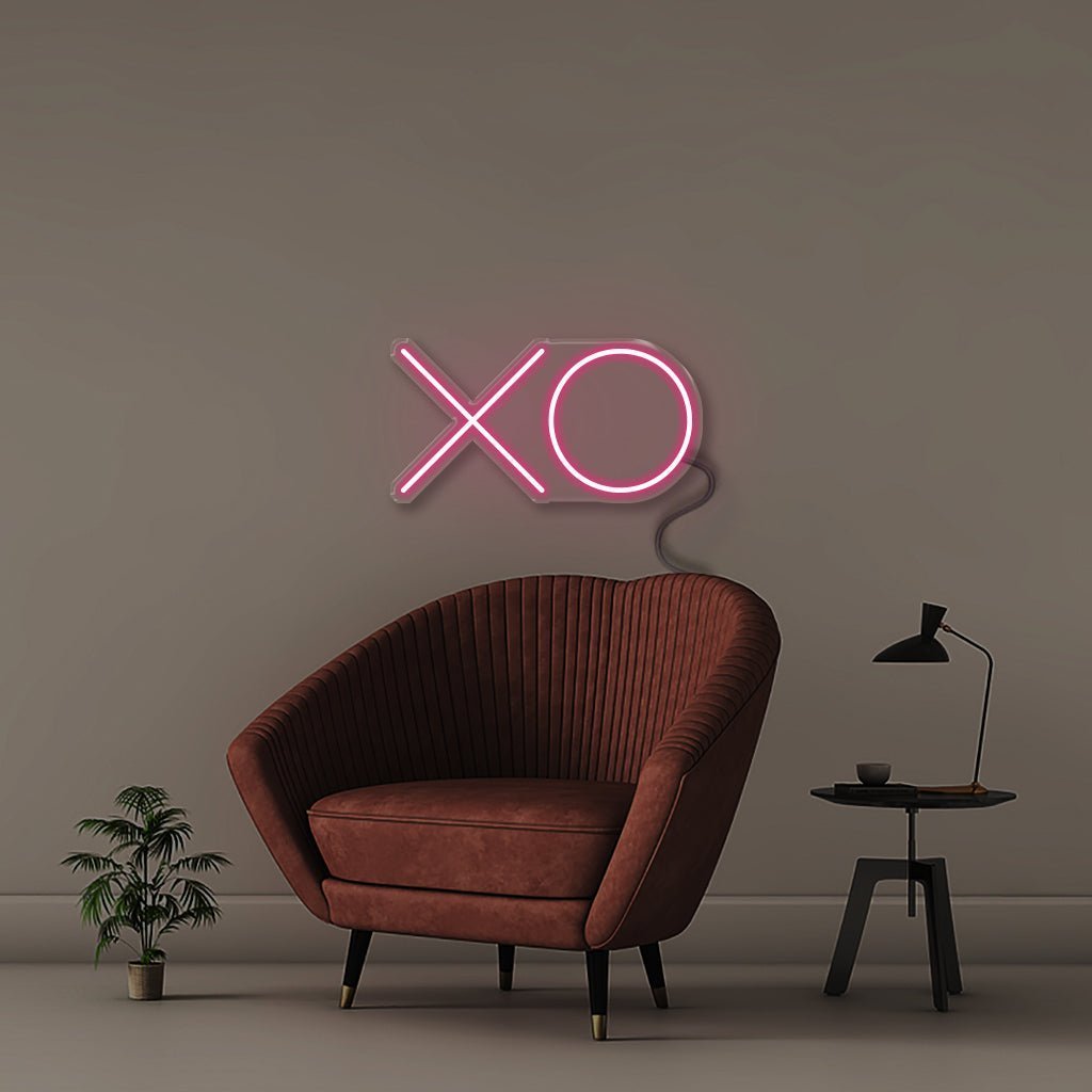 XO - Neonific - LED Neon Signs - 50 CM - Orange