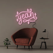 Yeah - Neonific - LED Neon Signs - 50 CM - Light Pink