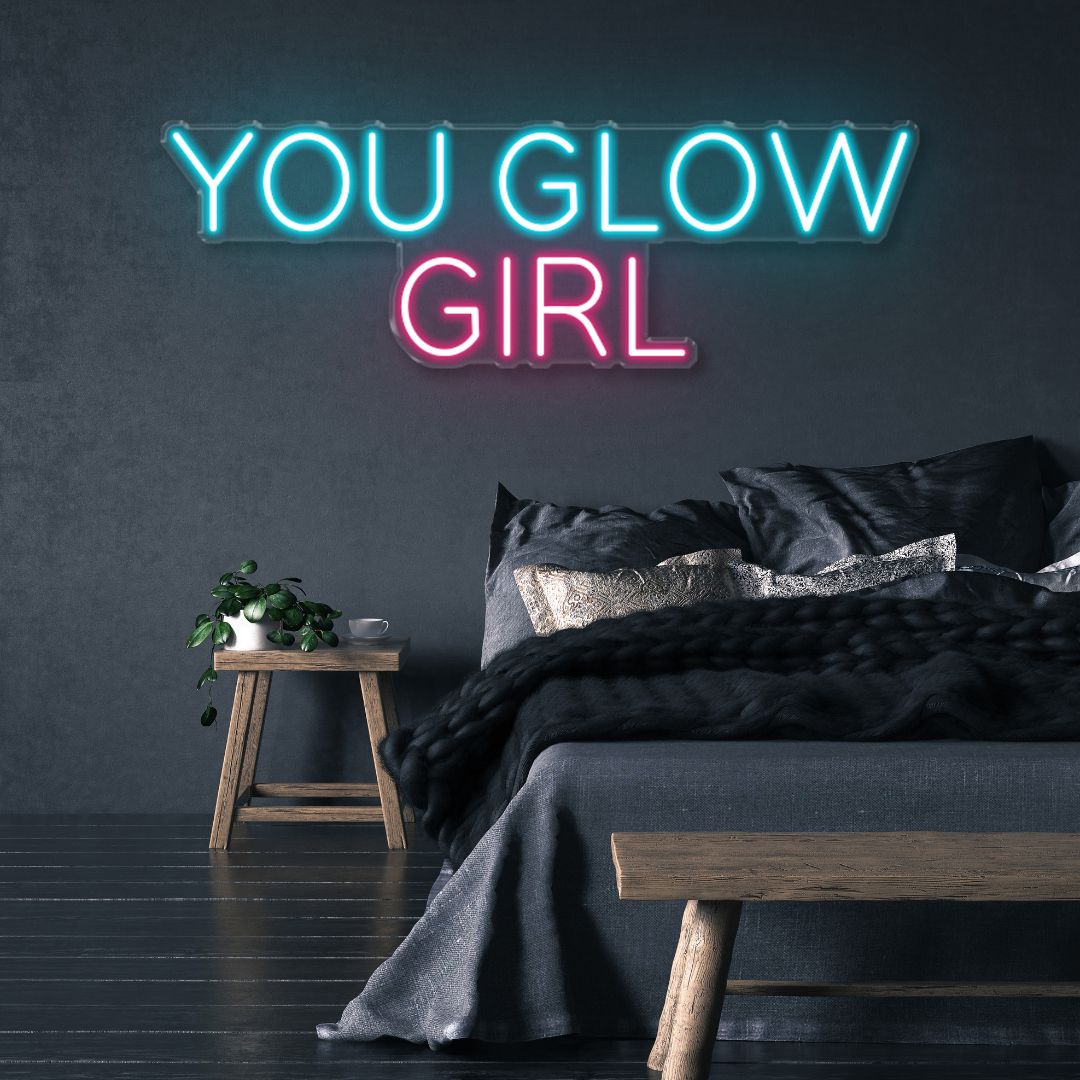 You Glow Girl - Neonific - LED Neon Signs - 24" (61cm) -