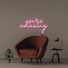 You're Amazing - Neonific - LED Neon Signs - 50 CM - Light Pink