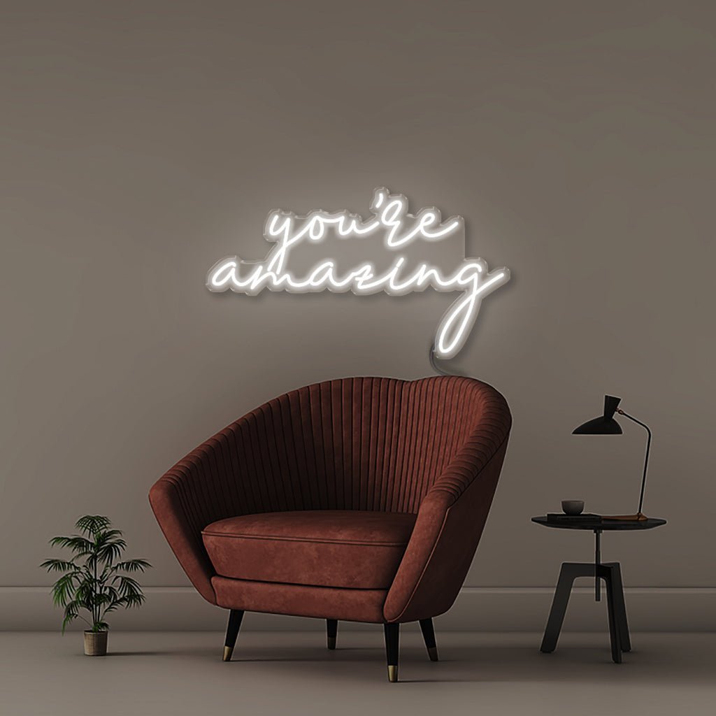 You're Amazing - Neonific - LED Neon Signs - 50 CM - White