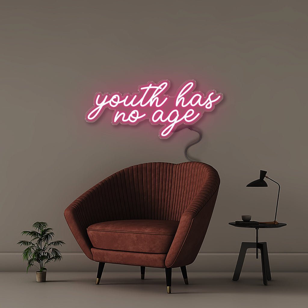 Youth has no age - Neonific - LED Neon Signs - 50 CM - Pink