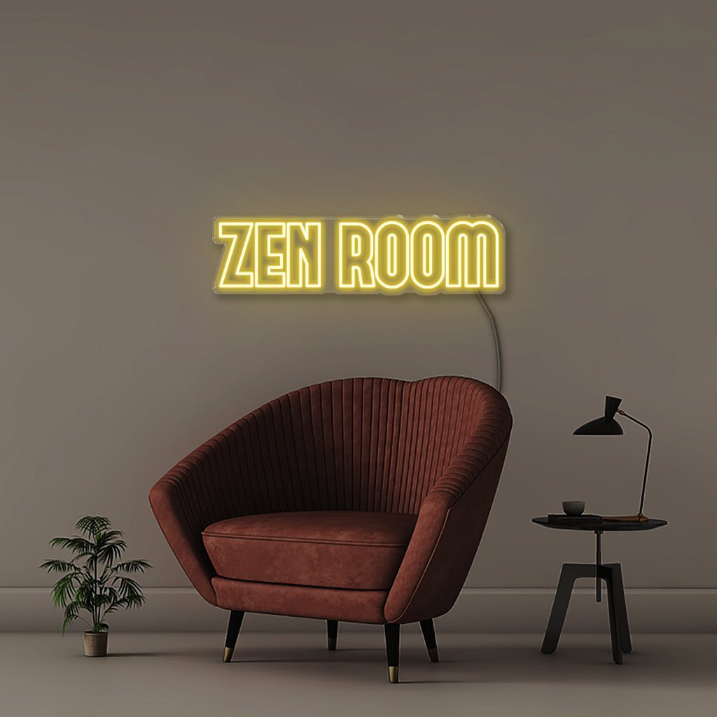 Zen Room - Neonific - LED Neon Signs - 75 CM - Yellow